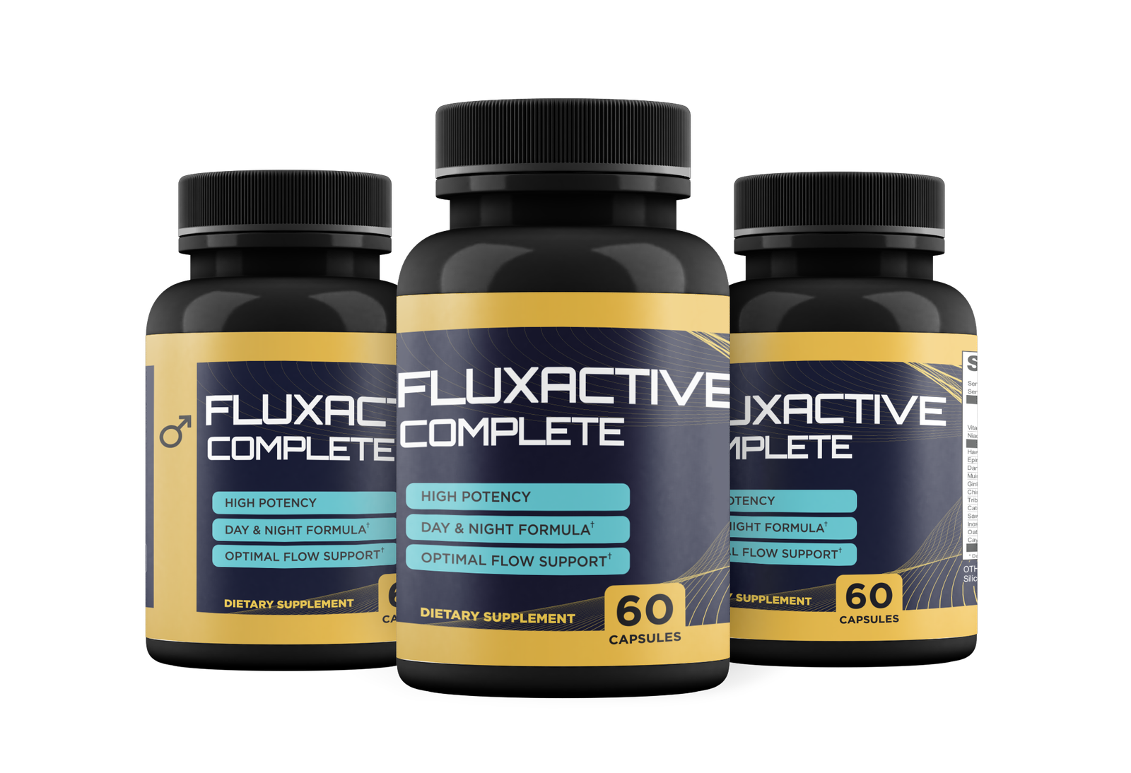 FluxActive Complete product bottle promotional offer